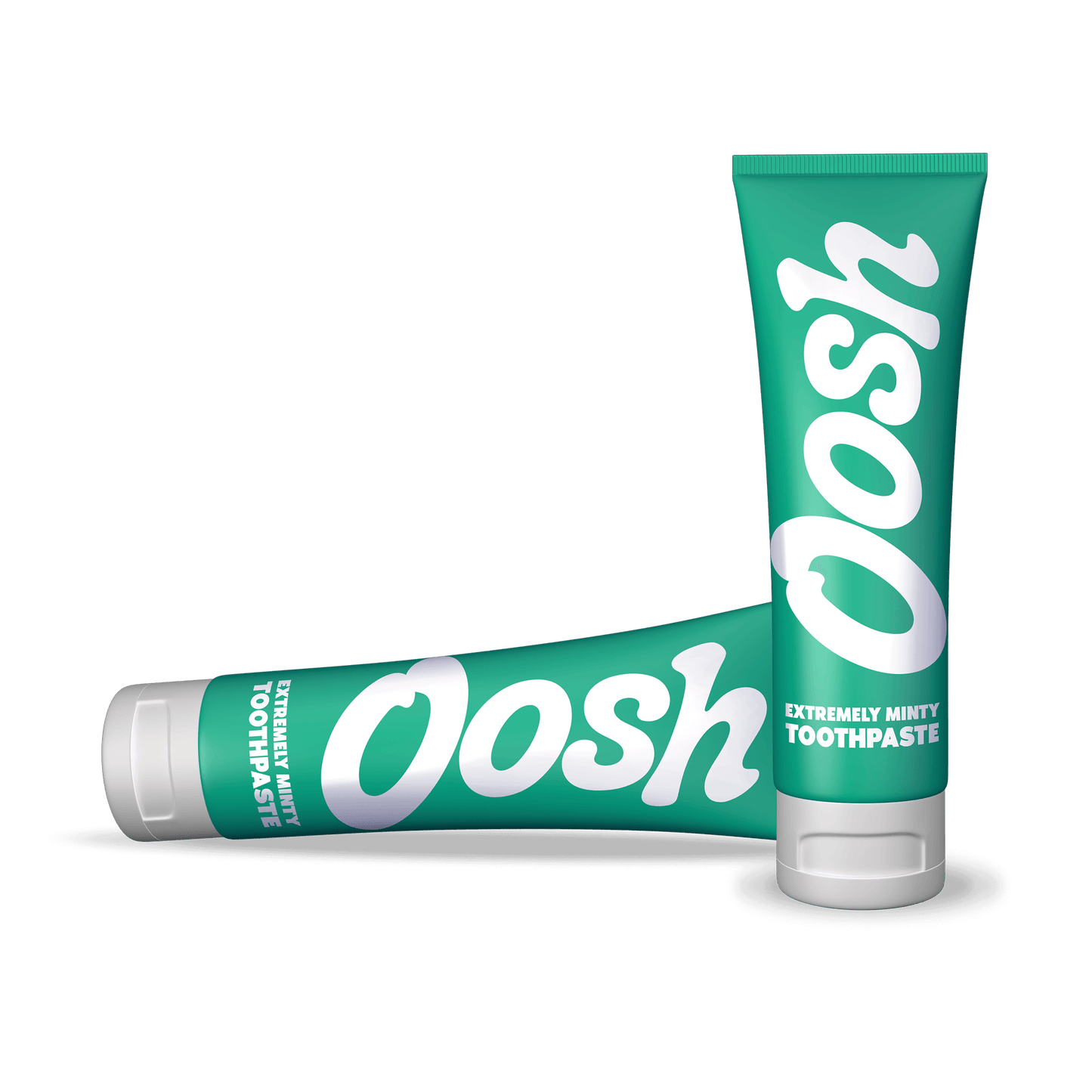 Oosh toothpaste is available in packs of 2