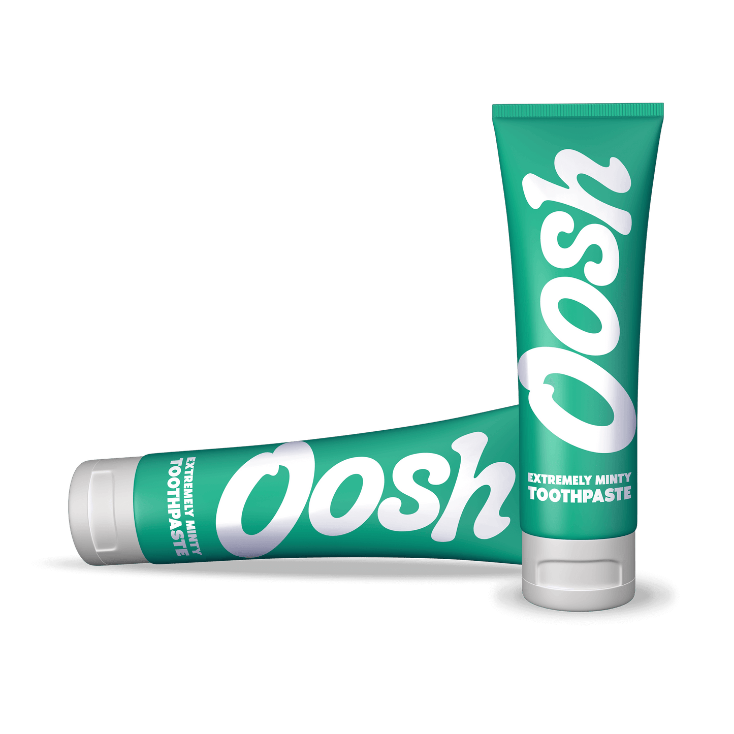 Oosh toothpaste is available in packs of 2